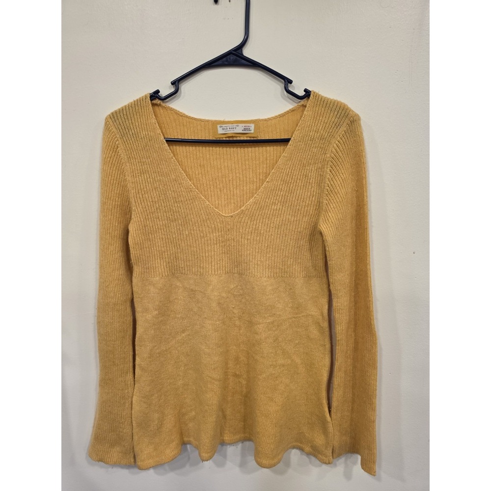 Vintage Y2K Old Navy Angora Blend V Neck Sweater Size Medium Bella Swan Style
